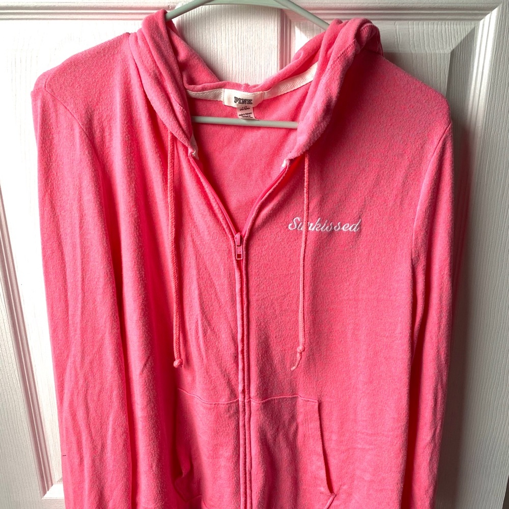 VS Pink Cozy Zip Up